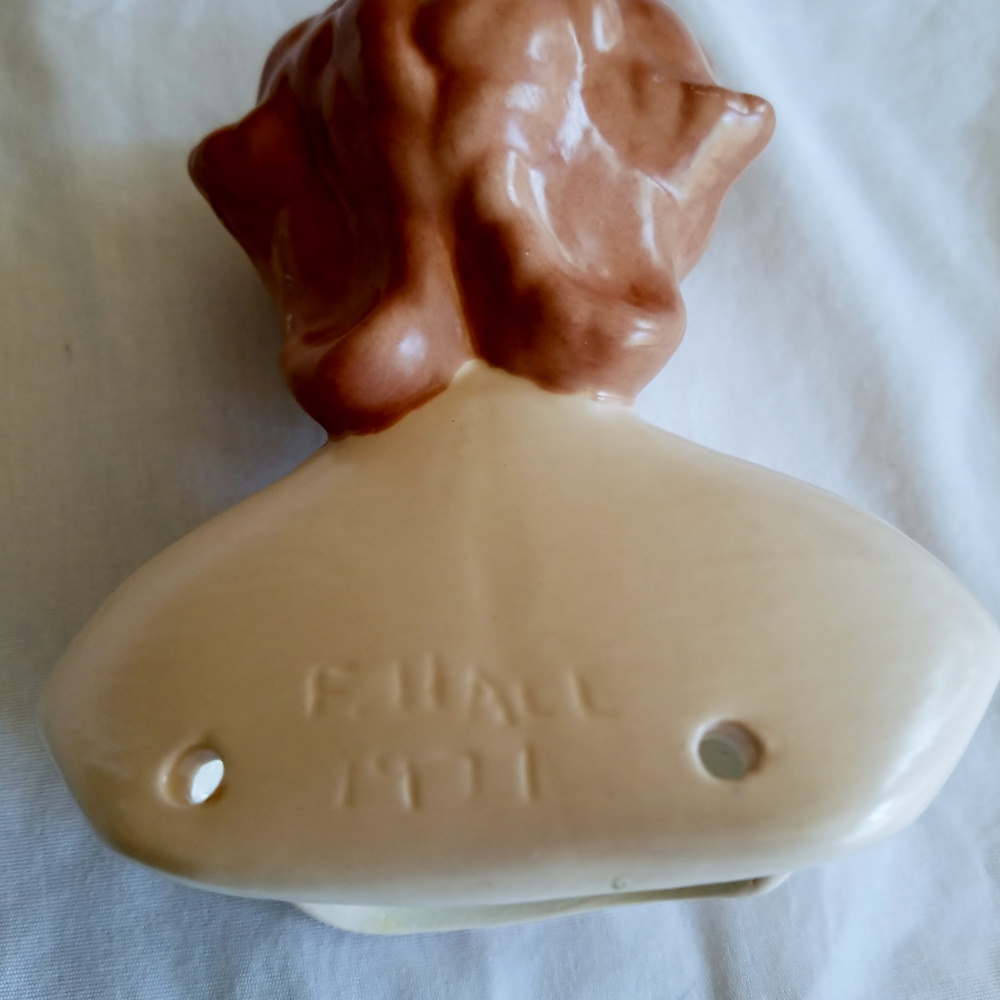 Vintage 1977 Ceramic Doll Parts, Legs, Head, Arms - Picture 2 of 4